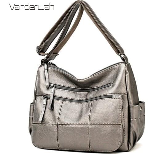 Large Capacity PU Leather Shoulder Bags for Women 2020 High Quality Female Crossbody Bag Purses and Handbags Women Bags Designer