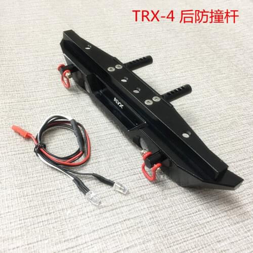 2018 Alloy CNC Rear Bumper For Traxxas TRX4 TRX-4 Crawler Rc Upgrades Car PARTS NEW