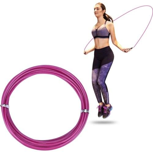 Spare Rope 3 m Crossfit Replaceable Wire Cable Speed Jump Ropes Crossfit Workout Skipping Rope Training Fitness Equipments
