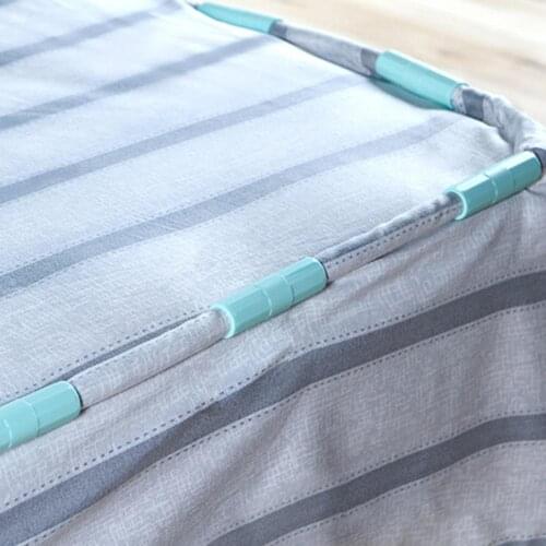 10Pcs Bed Sheet Fixing Clip Mattress Grippers Fasteners Clothes Pegs Coverlet Holder Slip-Resistant Holders Clamps
