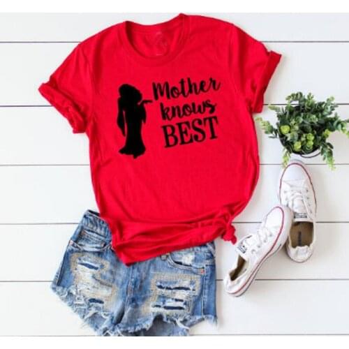 Mother Knows Best t shirt grunge tumblr women Fashion vintage quote camisetas aesthetic graphic mother gift street style tee top