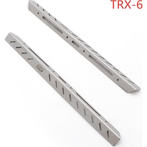 1 pair Pedal Guard Side Step Guard Running Board Plate for Traxxas TRX6 G63 RC Car Parts Accessories