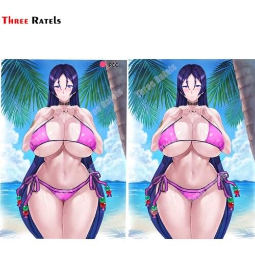 Three Ratels A782 Mnamoto No Raikou And Minamoto No Raikou Fate Car Sticker For Audi A8 Auto Accessories Decor Decals