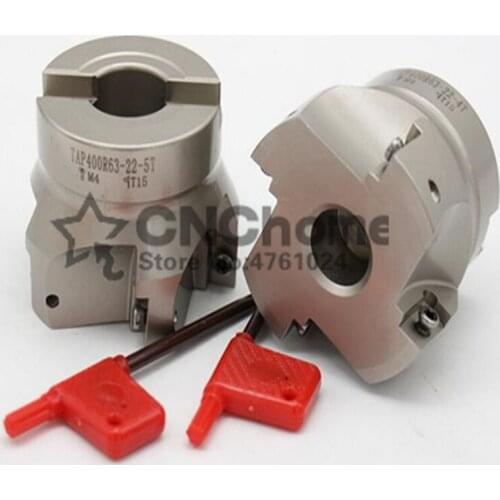 BAP400R 50-22-4F 63-22-4F 80-27-6F 100-32-6F CNC APMT1604 Milling cutter dish Install APMT1604 Carbide insert Free shipping