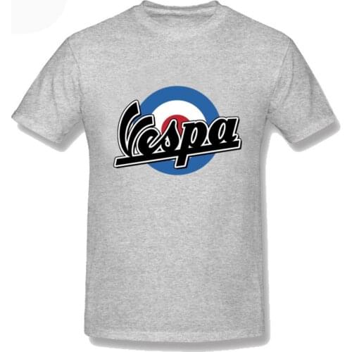 Mens Black Vespa Target Ideal Birthday Present Gift T Shirts Funny Black Tops Tees Harajuku Short Sleeve T Shirts Oversized 3XL