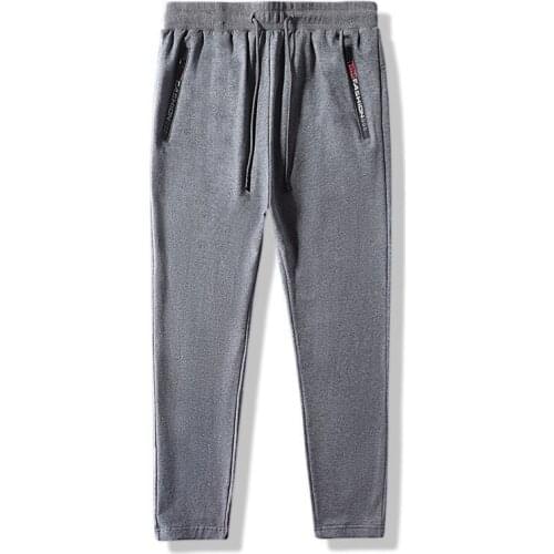 Solid Baggy men straight pants Super Loose Elastic Harem Pants Cotton Sweatpants Casual Trousers Large Big Plus Size 8XL