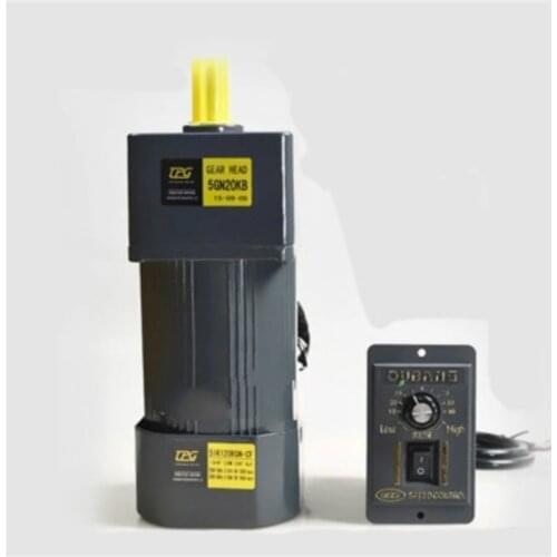 60W 220V AC Gear Speed Motor / Geared Motor 5IK60RGN-CF Motor + Speed Governor Speed Regulating Motor/speed Reducing Motor