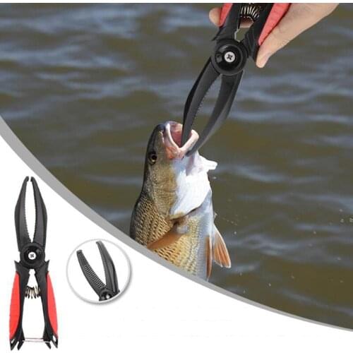 Rubber Fishing Controller Clamp Claw Grip Antiskid Clip Holder Flexible Fishing Pliers Tackle Fish Accessories