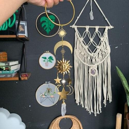 Suncatcher Crystal Prism Window Decor // Celestial Rainbow quartz Window Hanging Gifts for friends- Home Decor- Gift Ideas