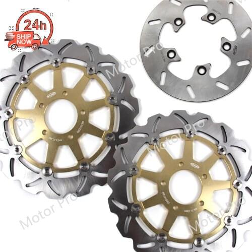 1 Set For Suzuki TL1000R 1998 - 2003 Front Rear Brake Disc Disk Rotor Motorcycle TL 1000 R TL1000 1000R 99 00 2001 2002 TL1000S