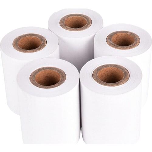 1 Roll For 58mm Thermal Printer Thermal Paper 57x50mm Thermal Receipt Paper POS Cash Register Receipt Roll