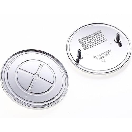 74mm 82mm 2 Pins Carbon Fiber Car Front Hood Rear Trunk Emblem Badge Cover For 1 3 5 7 Series E46 E39 E38 e90 E60 Z4 X3 X5 X6
