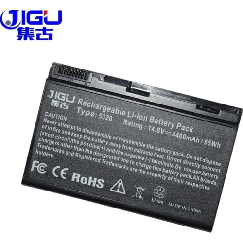 JIGU 8 Cell New Laptop Battery For Acer Extensa 23.TCZV1.004 AK.008 BT.054 BT.00803.022 GRAPE34 TM00742 Grape32
