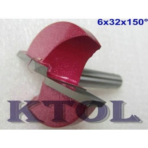 Free shipping 6mmx150 double edge engraving cnc tungsten steel carbide router cutter suitable for Acrylic, wood, MDF, PVC