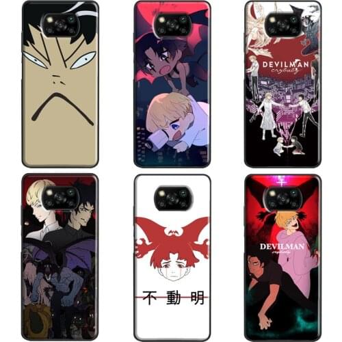 Akira Fudo Devilman Crybaby For Xiaomi Mi 11 Ultra Mi Note 10 Lite Mi 10T Pro Case For POCO X3 Pro F2 F3 M3 Pro Cover