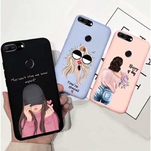For Huawei Honor 9 Lite Case Silicon Cover Funda Soft TPU Back Case For Huawei Honor 9 9Lite Honor9 Phone Shell Coque Flower