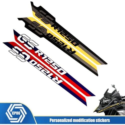 For BMW R1250GS R 1250 GS R1250 Motorrad 2017 2018 2019 R1200 R1250GS Beak Fender Motorcycle Decal Sticker Waterproof