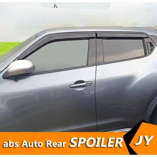 For Nissan juke 2012-2018 juke Window Visor Vent Shades Sun Rain Deflector Guard For s Auto Accessories 4PCS/SET