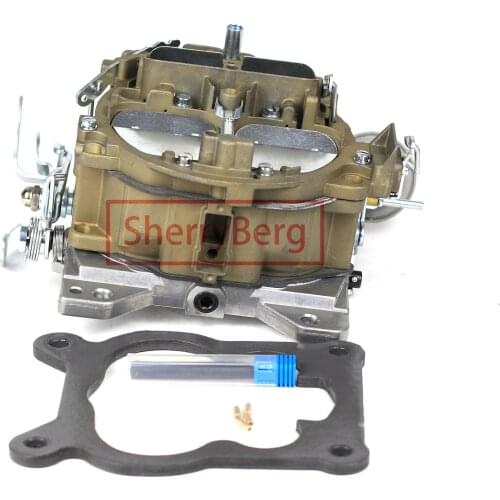 SherryBerg Carburador Carb Carburettor ROCHESTER QUADRAJET 4MV CARBURETOR FOR CHEVY1966 327 ENGI LIKE EDELBROCK 1901 4 Barrels