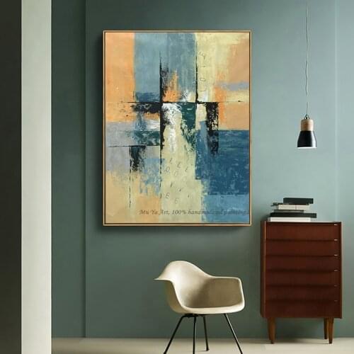 Oil painting original abstract art oil on canvas modern wall decor painting Decoration picture room wall home decoration bedroom