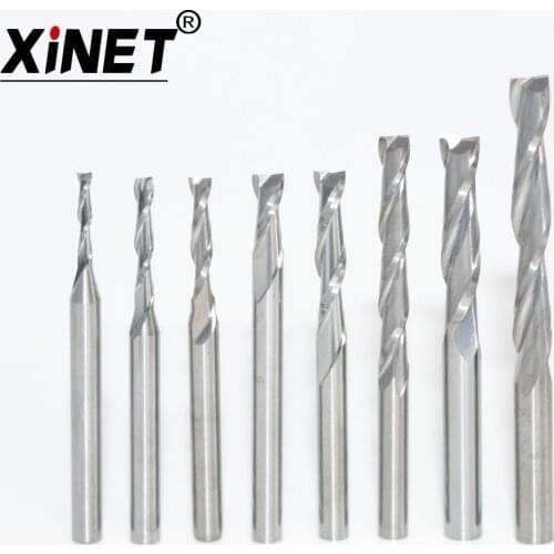 2 Flute end mill,Diameter 0.8mm-20mm,CNC machine cutter,solid carbide end mill,Wood milling cutter,WOOD,MDF