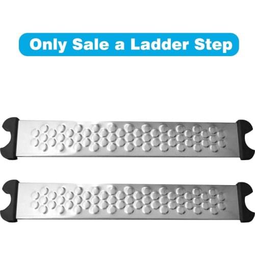 Ladder Step Replacement Stainless Steel Step With 2 Screws For Swimming Pool