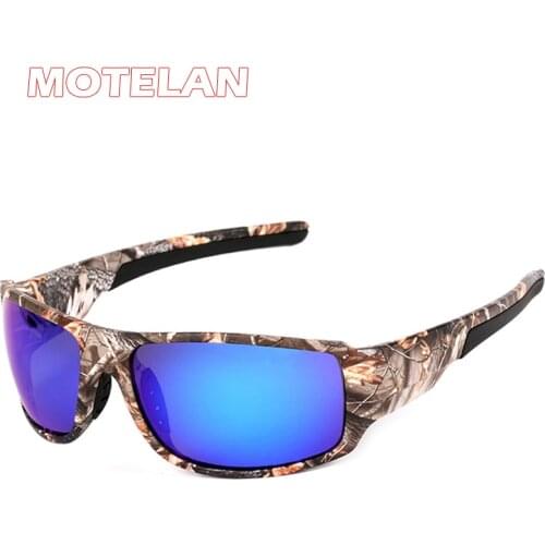 Mens Driving Polarized Sun Glasses Camouflage Frame Polarised Goggles Brand Designer Fashion Eyewear Coating UV400 Lens Glasses