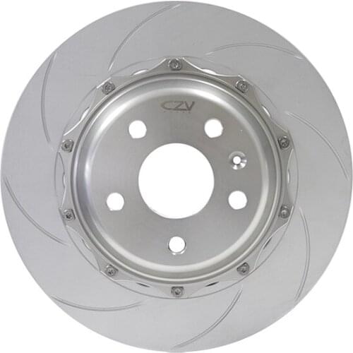Drilled Slotted Grooved Big Brake Disc Rotors Kit