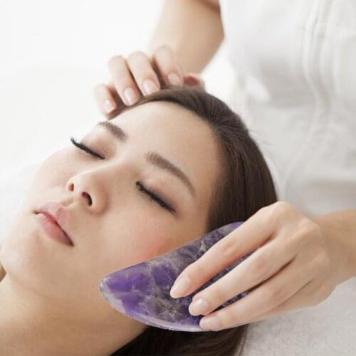 Jade Scraping Piece Small Finger Thumb Beauty Gua Sha Board Eliminate Wrinkles And Skin Relaxation Tightening Facial Beauty Tool