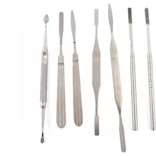 Stainless steel nasal bone rubbing beauty plastic nose surgery tools and instruments nose correction straight inner and outer ar