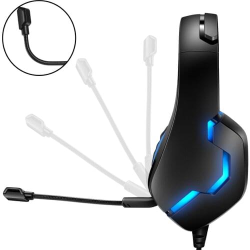 New Wired Game Earphones over-ear Gaming Headphones Deep bass Stereo Headset with Microphone for PS4 Xbox-one PC Laptop gamer