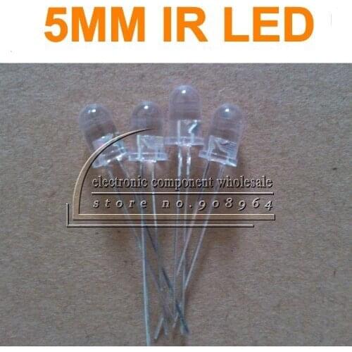 Wholesale 1000pcs/lot 5mm Infrared emitting diode LED 940NM IR Led Diodes