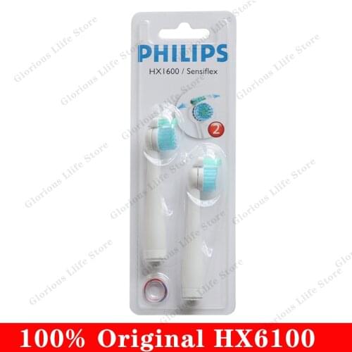 Original HX2012 Sensiftlex Sonicare Brush Heads Electric Toothbrush Heads for Philips HX1610 HX1620 HX1630 Series