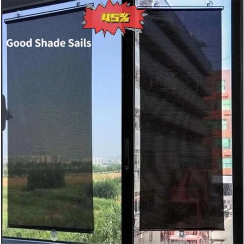 Home Window Suction Cup Window Shade Visor No Drilling Car Home Bathroom Sunblind Sun Shade Sails Garden Supplies Accessories