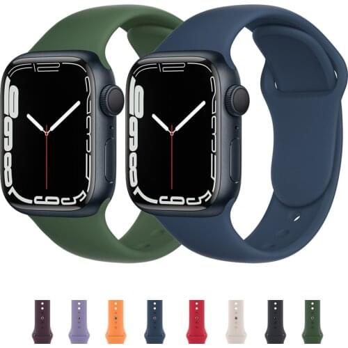 Sport strap for Apple watch band 44mm 40mm iwatch band 42mm 38mm bracelet watchband for apple watch 6 SE 5 4 3 2 1 42 44 mm belt