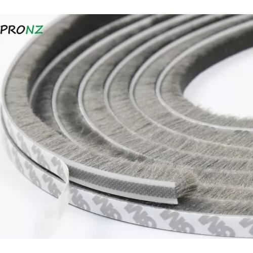 Self-adhesive Brush Strip Sealing Wind-proof Brush Strip For Home Door Window Draught Excluder Brush Weather Strip Seal Tape