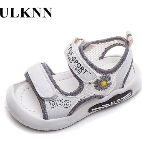 ULKNN Children Summer Sandals 2021 Girls Baby Breathe Sandals Boys Sports Shoes Casual Cool Shoes Wholesale Size 21-30 Beach Sho
