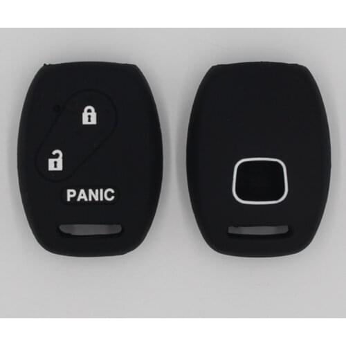 Silicone Key Case Cover For Honda Civic Accord Pilot Fit CRV SRV FRV Ridgeline Jazz Insight CRZ Keyless Fob Shell Skin Protector