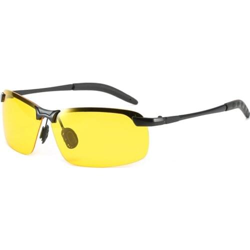 Polarized Dazzling Night Vision Hd Sunglasses Night Driving Night Running Nocturnal Glasses For Men And Women