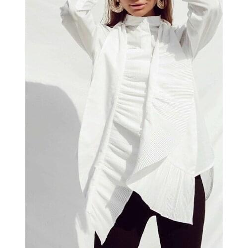 SuperAen Blouses With Tie