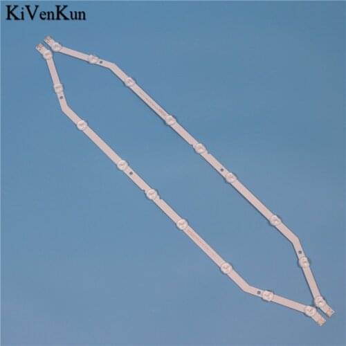 9 LED Lamp TV Backlight Strip Lamp For Samsung UA32FH4003 UA32FH4003RXUM UA32FH4003RXXV 32 inch Bars HD Lens Kit LED 2 Bands