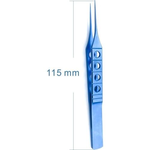 Titanium Straight Tying Forcep 115mm ophthalmic eye surgical instrument Titanium Tying Forceps