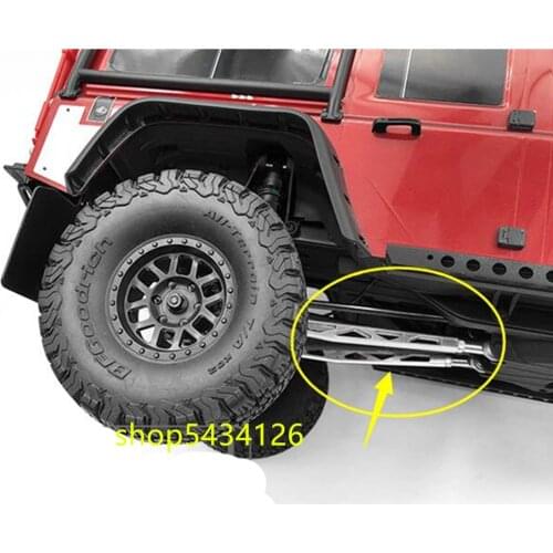 Aluminum Alloy CNC Chassis Axle Linkages Pull Rod Sets For 1/10 Rc Car Traxxa TRX4 DEFENDER D110 Remote Control Car Upgrade Part