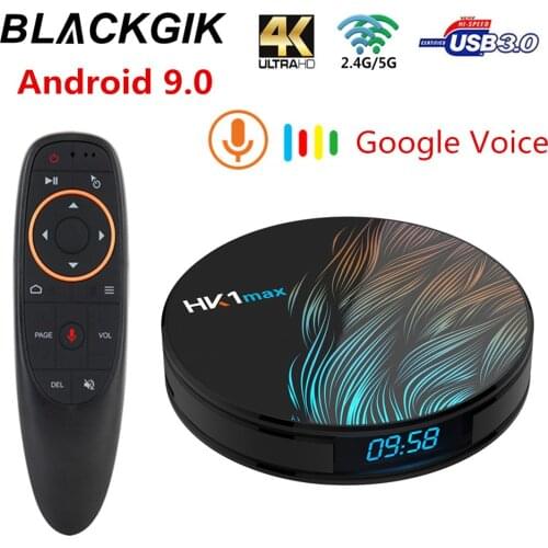 HK1 Max Android 10 TV BOX Smart RK3318 2.4G&5G Wifi BT4.0 4GB 64GB 128GB HD 4K Media Player Google Play Youtube Set Top Box HK1