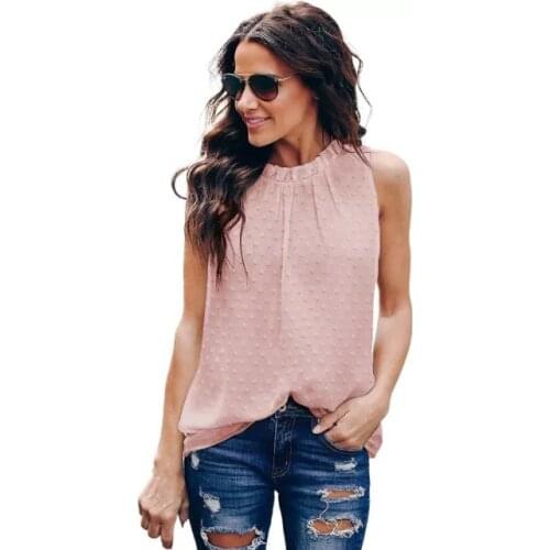 XXOWENLI Sleeveless Blouses
