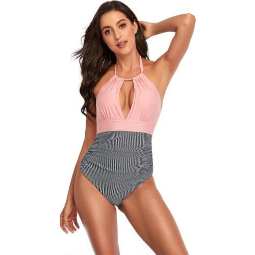 One Piece Swimsuit Swimwear Women Body Suits Push Up Bathing Suit Piecework Beach Swim Pool 2021 Female Swimming Suit Swimwear