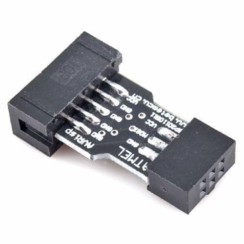 10Pin To 6Pin Adapter Board For AVRISP MKII USBASP STK500 Standard 10 Pin Turn 6 Pin Converter DIY Electronic Kit