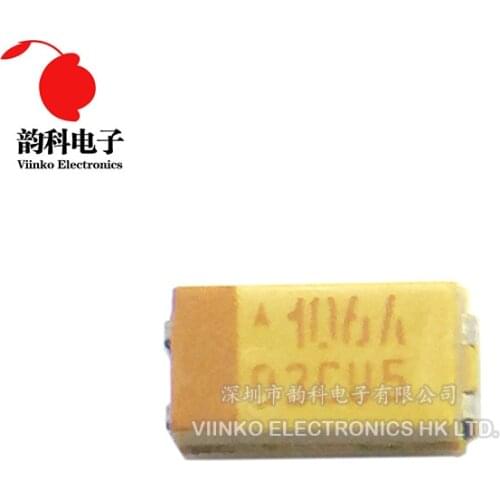 10pcs A 3216 10uF 10V SMD tantalum capacitor
