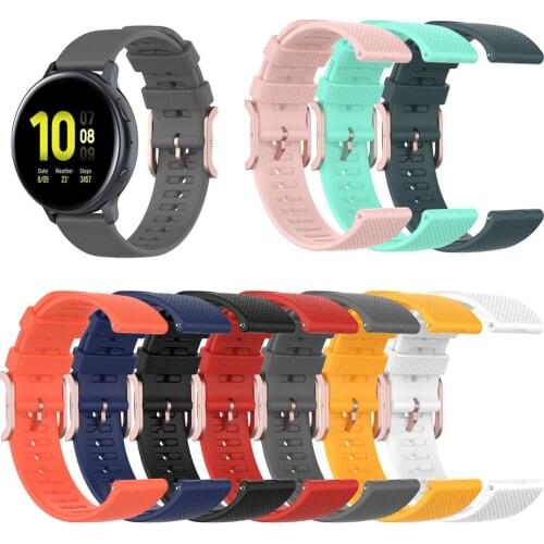 20MM / 22MM Stainless Steel Metal Strap for Samsung Galaxy Active 3 vivoactive3 Bands Smart Watches Small Large Bracelet