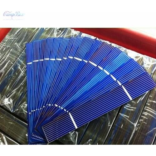 20Pcs 0.5V 1.1A 156mm*23mm Polycrystalline Silicon Chip Unit For Solar Cell,Solar Panel